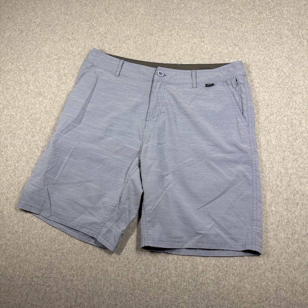 AFTCO 365 Hybrid Chino Stretch Shorts Men's 34x9(35x9) Blue Outdoor Fishing